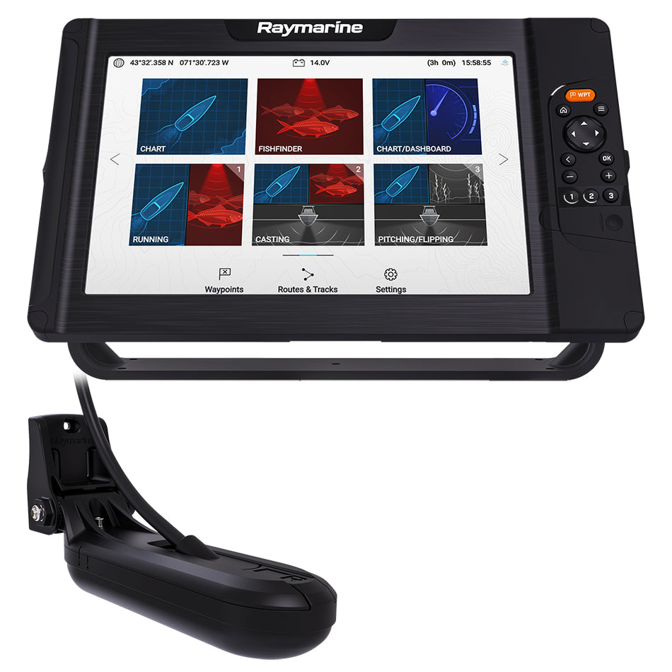 Raymarine Element* 12 HV Combo E70536-05-NAG with HV-100 Transducer & Nav+ US & Canada Chart