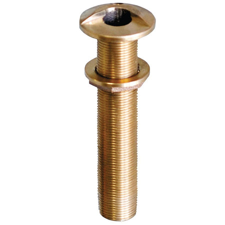 GROCO 1" Bronze Extra Long High Speed Thru-Hull Fitting w/Nut