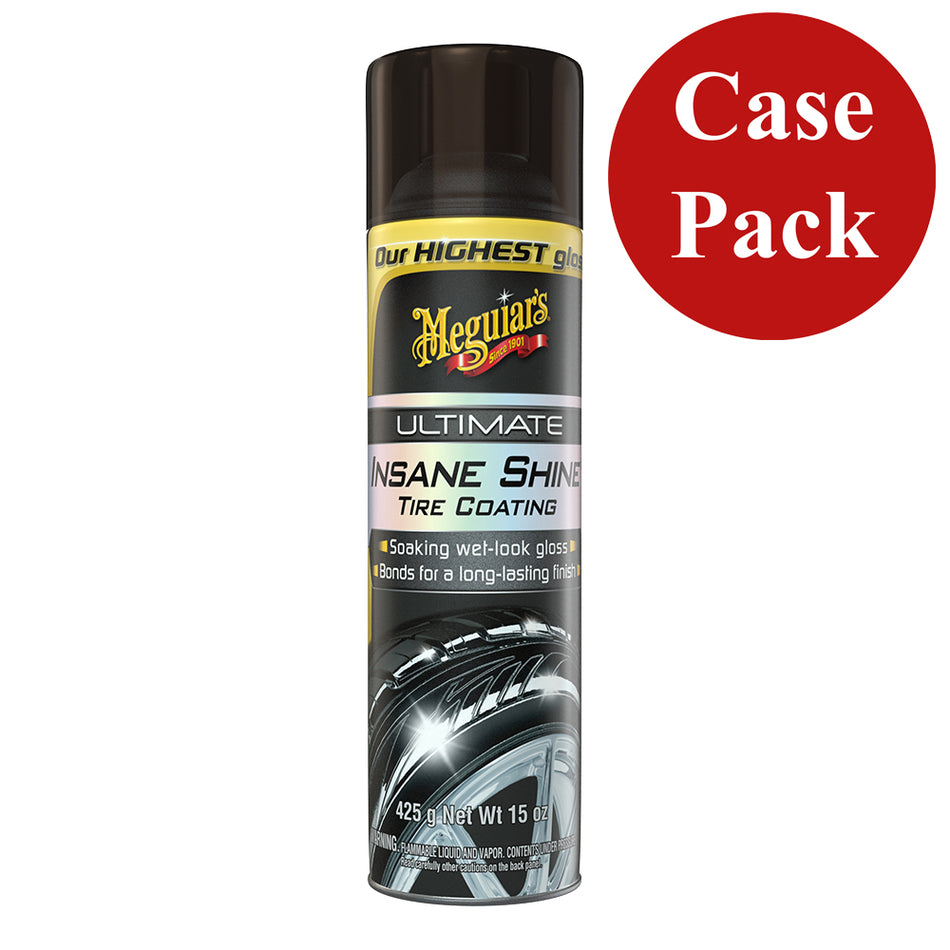 Meguiar's Ultimate Insane Shine* Tire Coating - 15oz. *Case of 6*