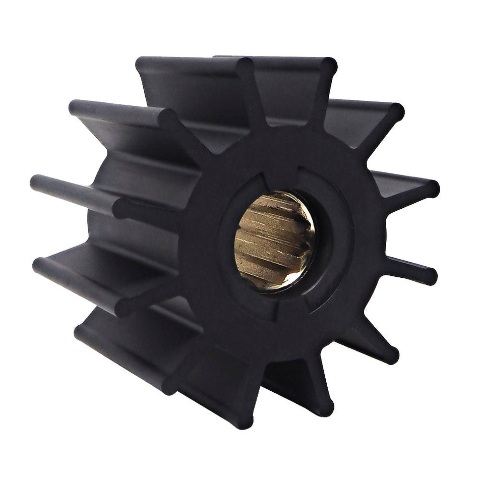 Albin Group Premium Impeller - 95 x 25 x 63mm - 12 Blade - Spline Insert - 06-02-028