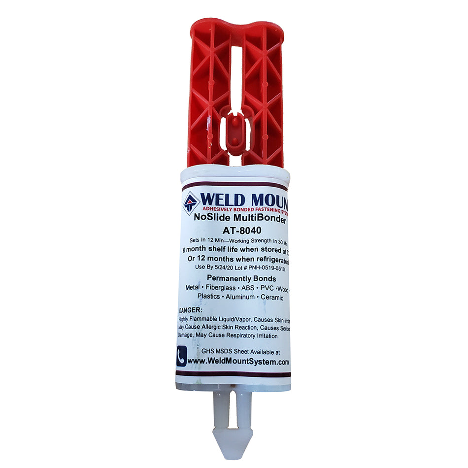 Weld Mount 8040 Acrylic Adhesive with Plunger for Versatile Bonding