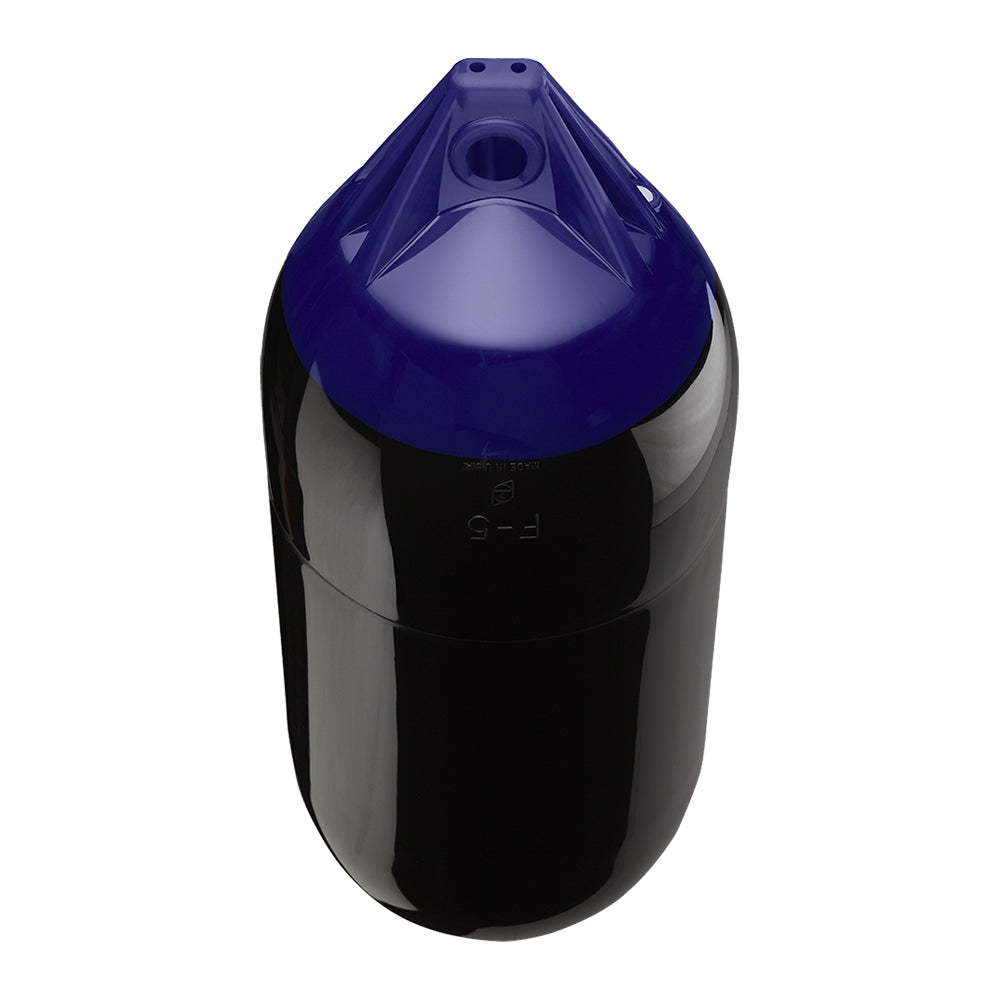 Polyform F-5 Twin Eye Fender 11" x 30" - Black (Part Number: F-5-BLACK)