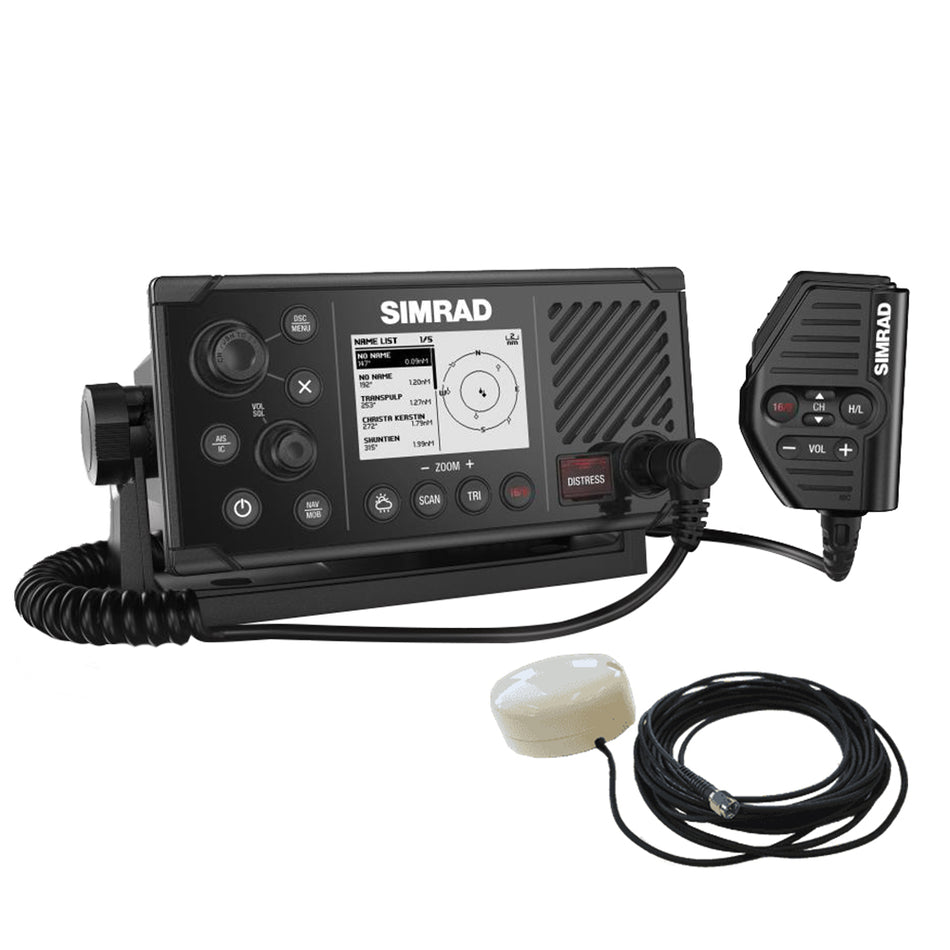 Simrad RS40-B VHF Radio with Class B AIS Transceiver & GPS-500 Antenna