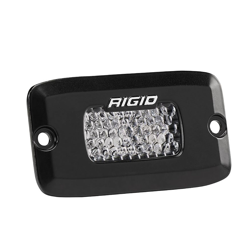 RIGID Industries SR-M Series Pro Diffused Flush Mount - Black (Part #922513)