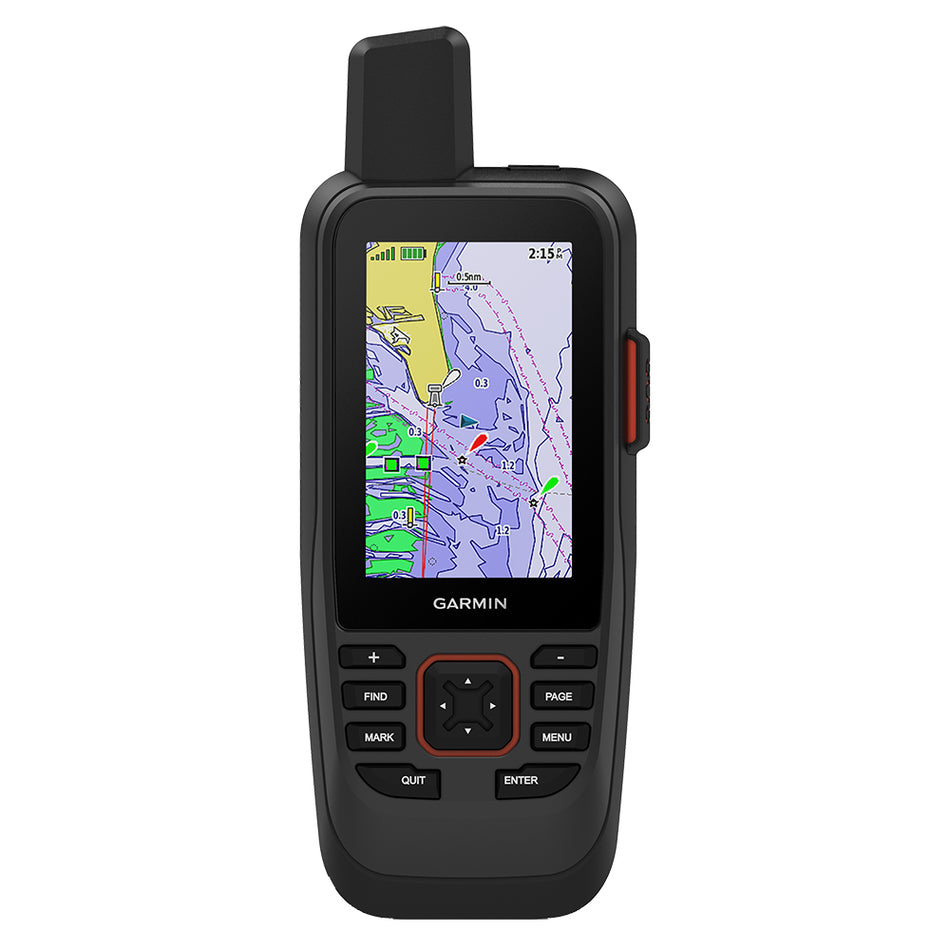 Garmin GPSMAP 86sci Handheld with inReach and BlueChart g3 Coastal Charts