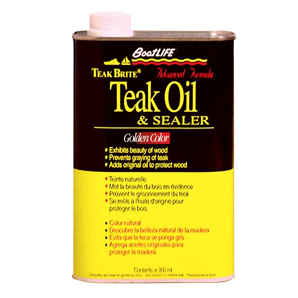 BoatLIFE Teak Brite&reg; Advanced Formula Teak Oil - 32oz