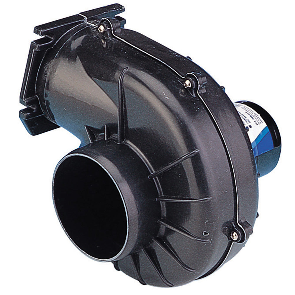 Jabsco 4-Inch Continuous Duty Flangemount Blower - 115V, 250 CFM for Ventilation and Air Circulation