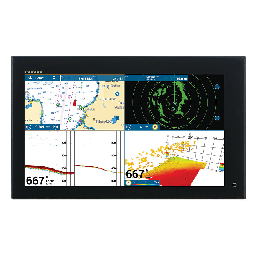 Furuno NavNet TZtouch3 19-Inch Multi-Touch MFD with 1kW Dual Channel CHIRP Sounder