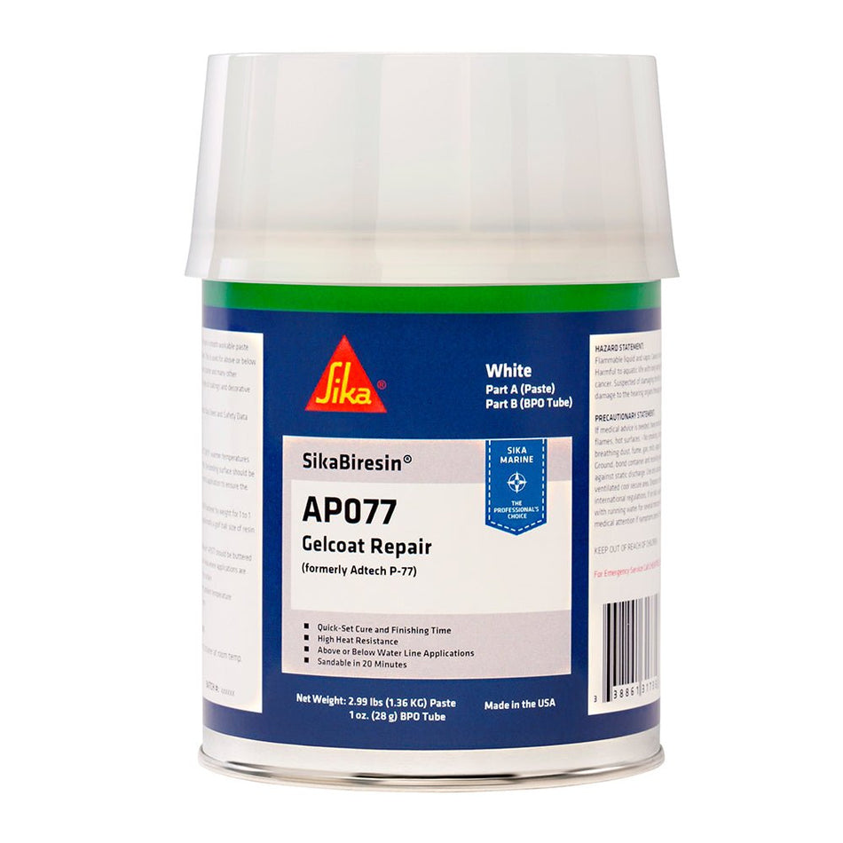 Sika SikaBiresin&reg; AP077 + BPO Cream Hardener - White - Quart