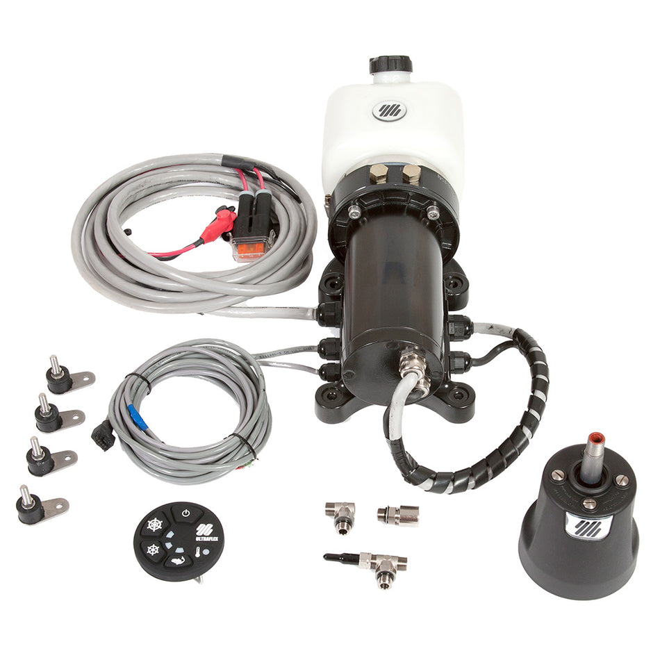 Uflex MasterDrive Single Station Retrofit Kit MD40-FM Includes Helm, Interface, MasterDrive, Power Unit