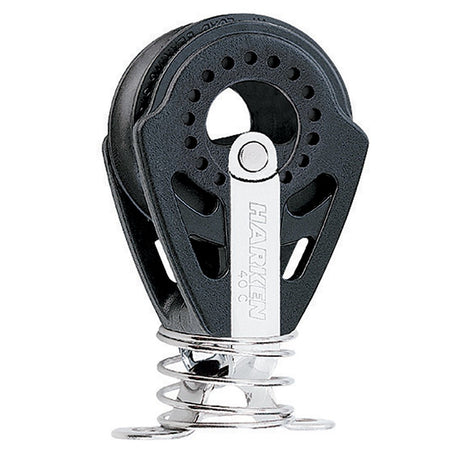 Harken 40mm Carbo Block w/Spring &amp; Eyestrap