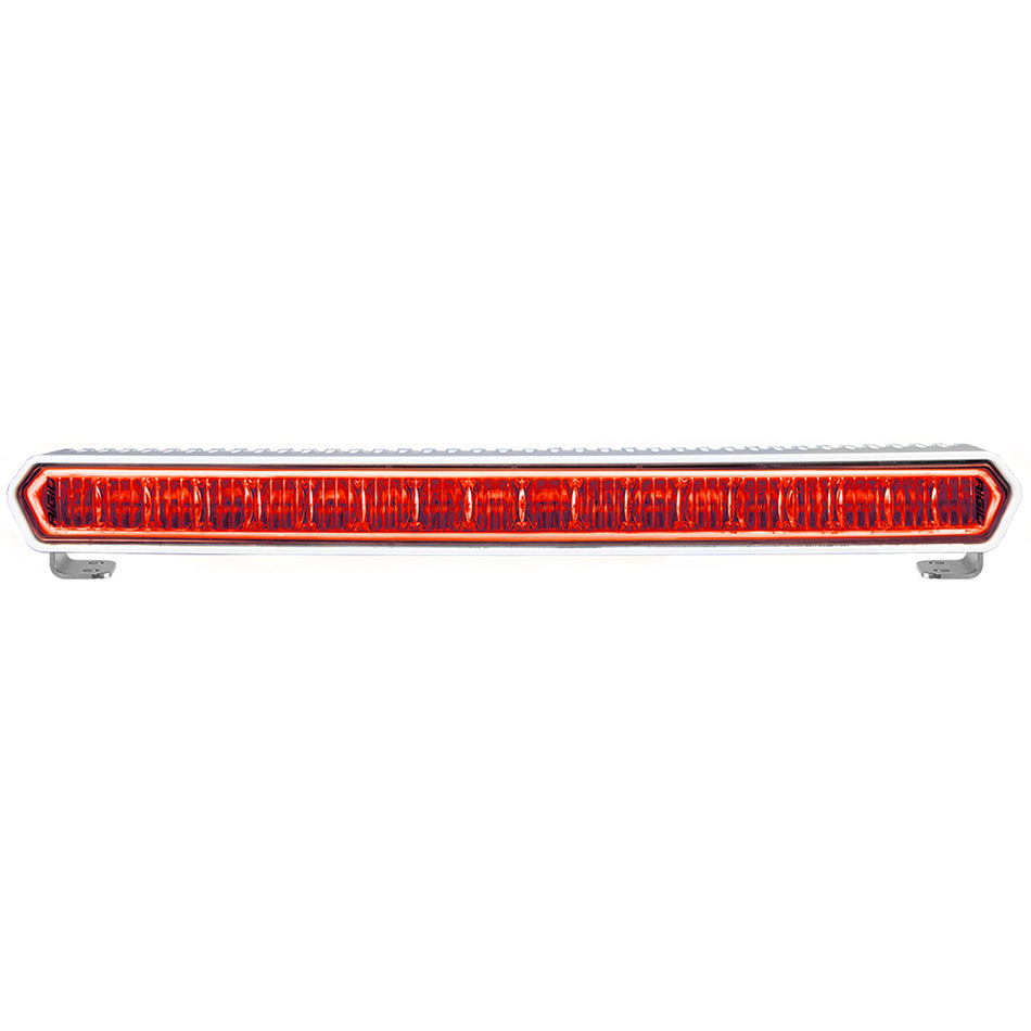 RIGID Industries SR-L Series Marine 20" White LED Lightbar - White Light with Red Halo