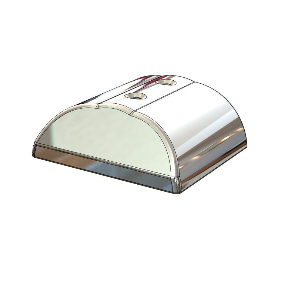 TACO Marine SuproFlex End Cap - Large - Stainless Steel F16-0276
