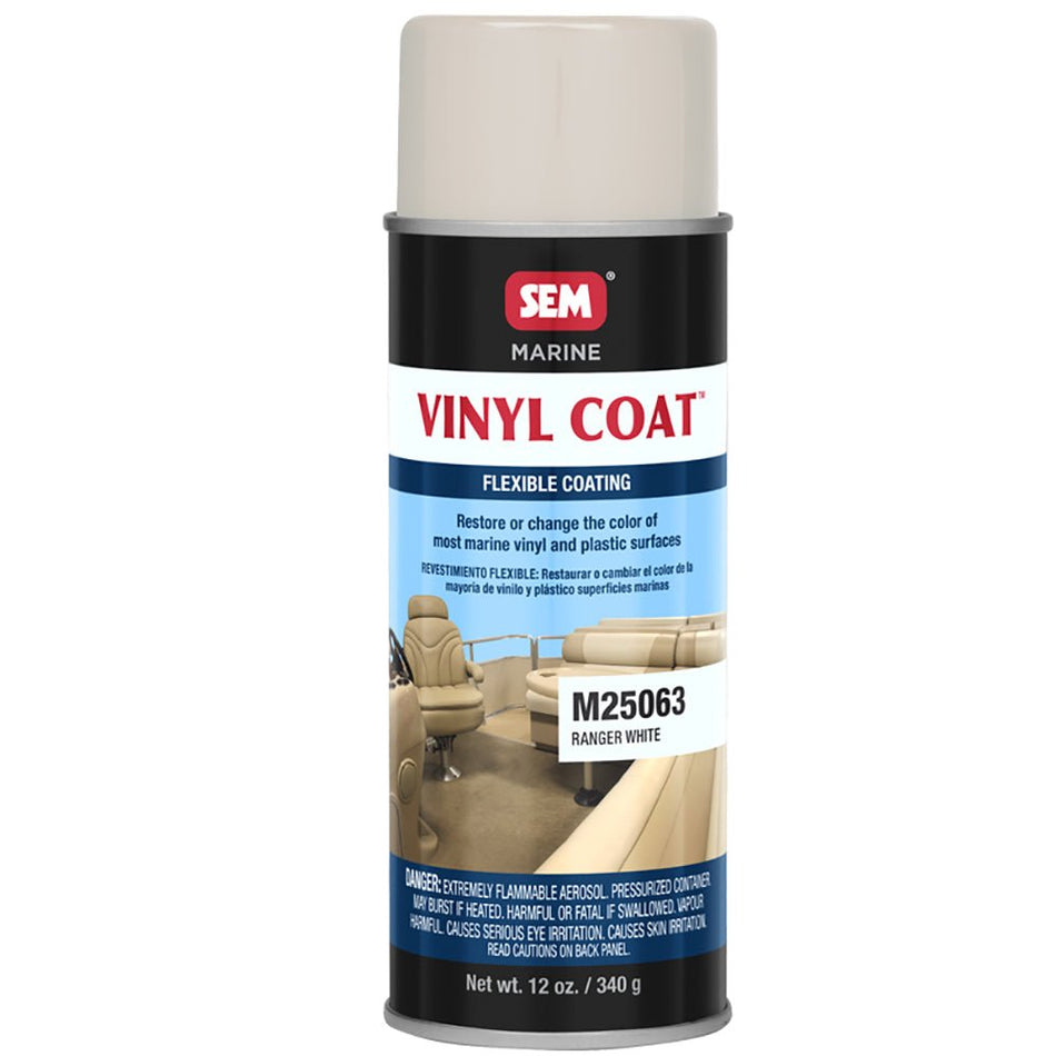 SEM Vinyl Coat&trade; - Ranger White - 12oz