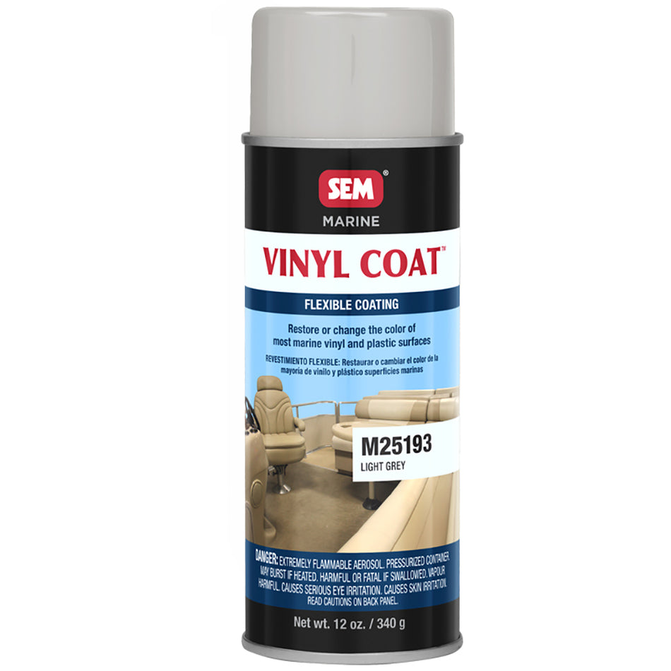 SEM Vinyl Coat* - Light Grey - 12oz