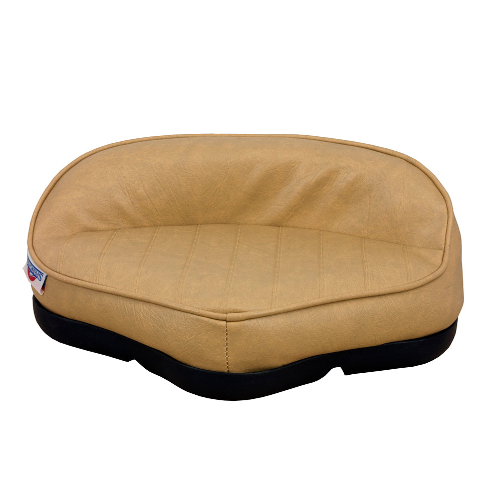 Springfield Marine Pro Stand-Up Seat - Tan with Marine-Grade Vinyl and Foam Padding