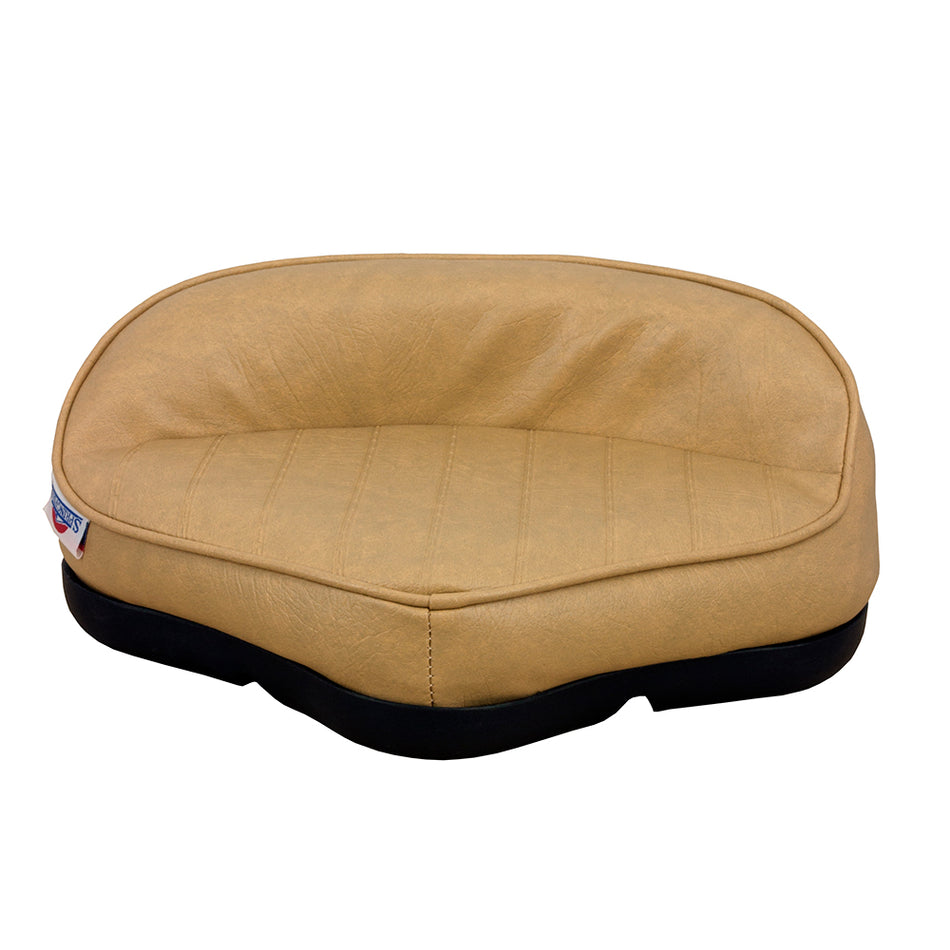 Springfield Marine Pro Stand-Up Seat - Tan with Marine-Grade Vinyl and Foam Padding