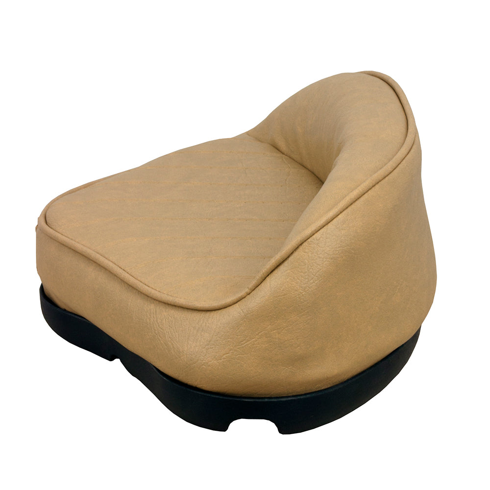 Springfield Marine Pro Stand-Up Seat - Tan with Marine-Grade Vinyl and Foam Padding