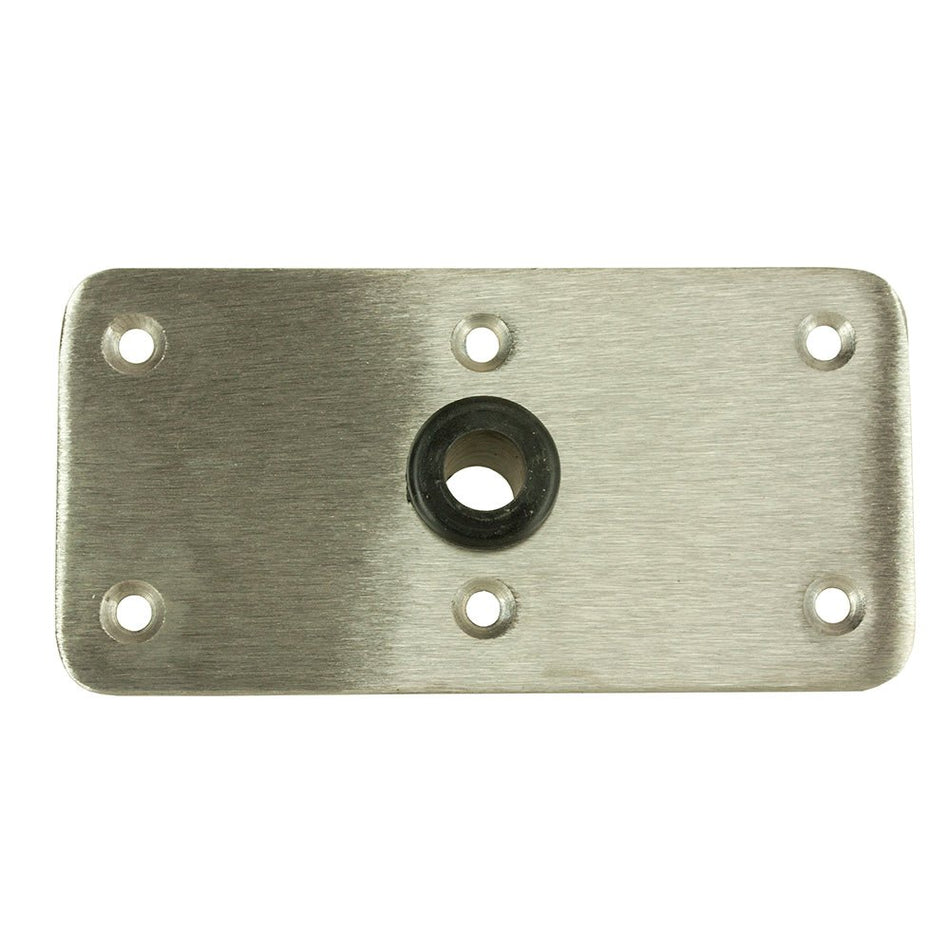 Springfield KingPin&trade; 4" x 8" - Stainless Steel - Rectangular Base (Standard)