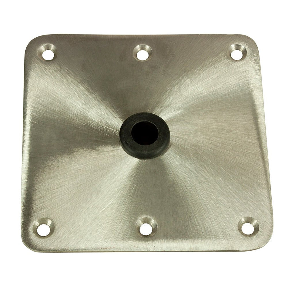 Springfield KingPin&trade; 7" x 7" - Stainless Steel - Square Base (Standard)