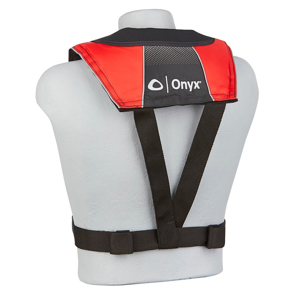 Onyx A/M-24 Series All Clear Automatic/Manual Inflatable Life Jacket - Black/Red - Adult - 132200-100-004-20
