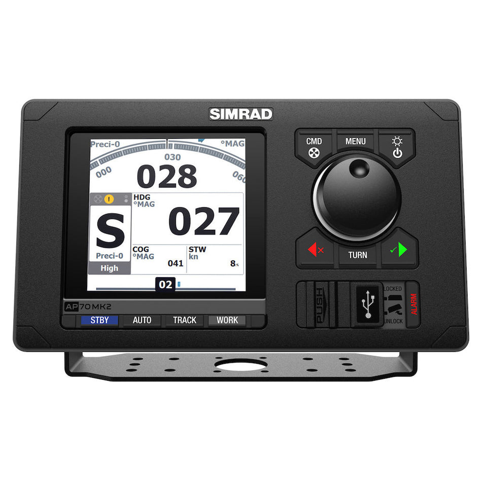 Simrad AP70 MK2 Autopilot IMO Pack - Control Head, AC80S Course Computer & RF45x Feedback