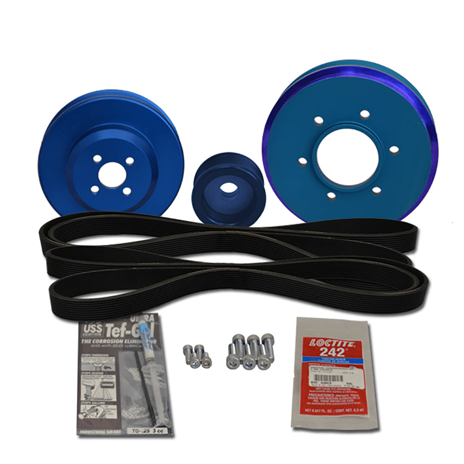 Balmar Pulley Kit for Yanmar 4JH4-HTE-TE-DTE - Part Number 48-YSP-4JH-B