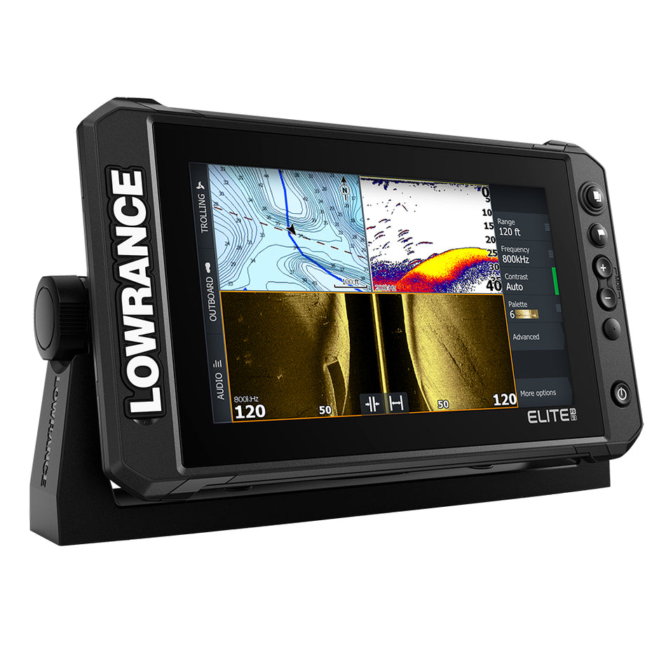 Lowrance Elite FS 9 Chartplotter/Fishfinder w/Active Imaging* 3-in-1 Transom Mount Transducer