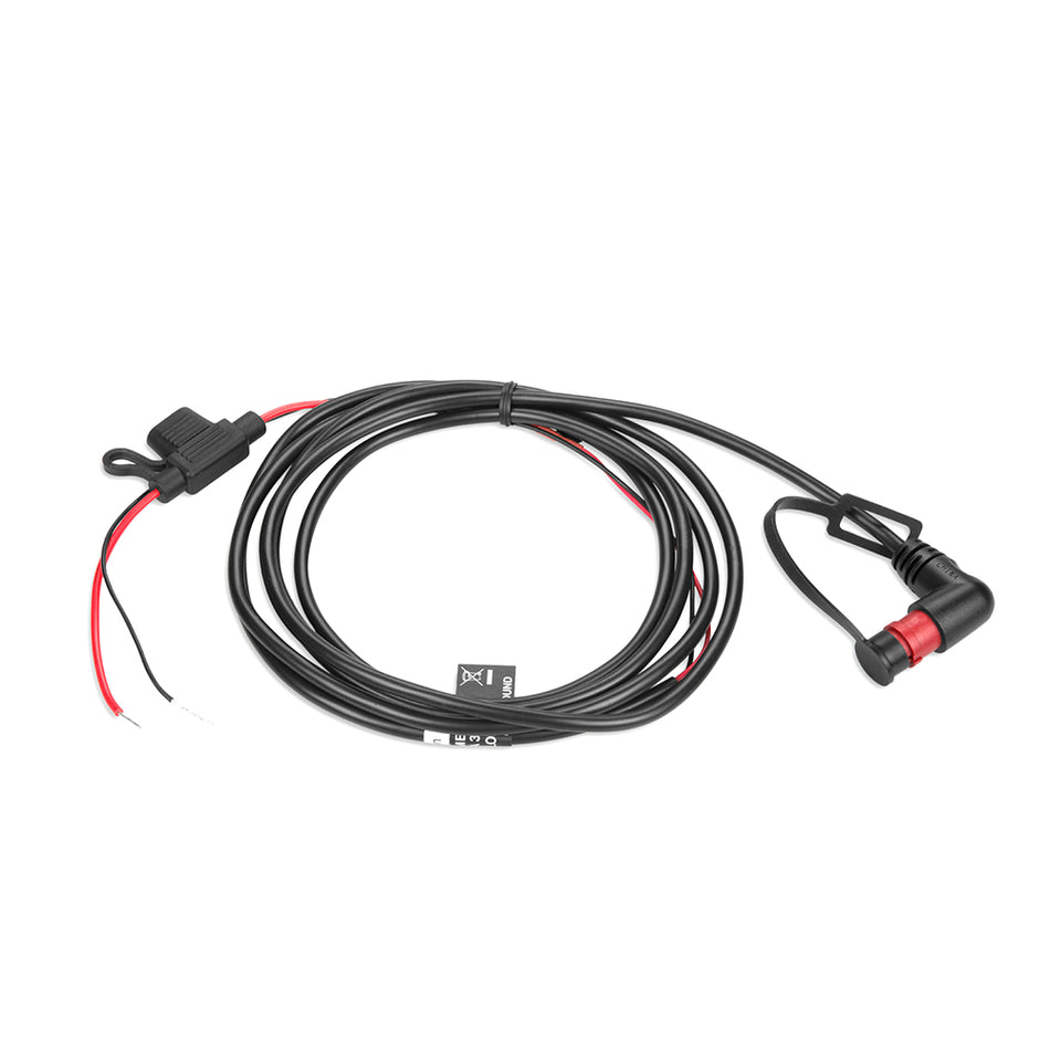 Garmin Power Cable Right Angle - 2-Pin (Part Number: 010-12097-00)