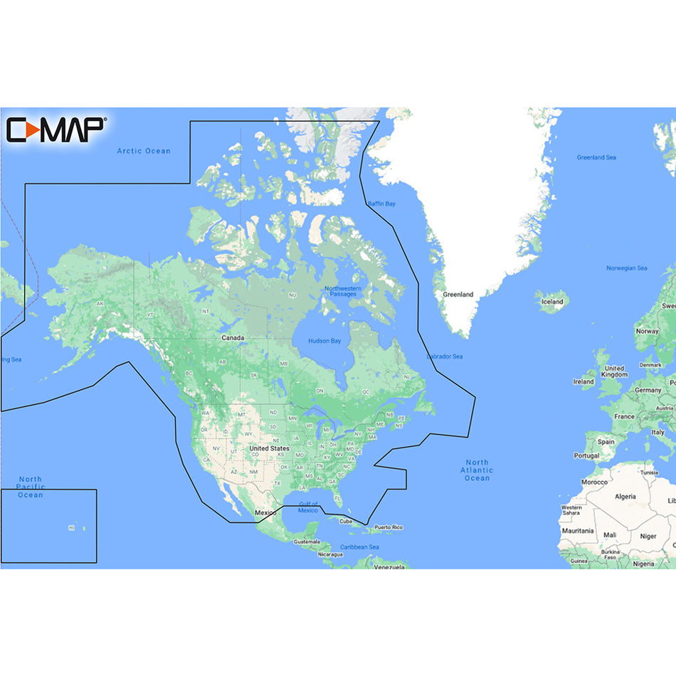 C-MAP M-NA-Y200-MS DISCOVER* North America