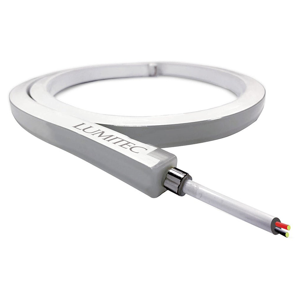 Lumitec Moray Flex Strip Light Rgbw 4.5' 10-14vdc White Finish