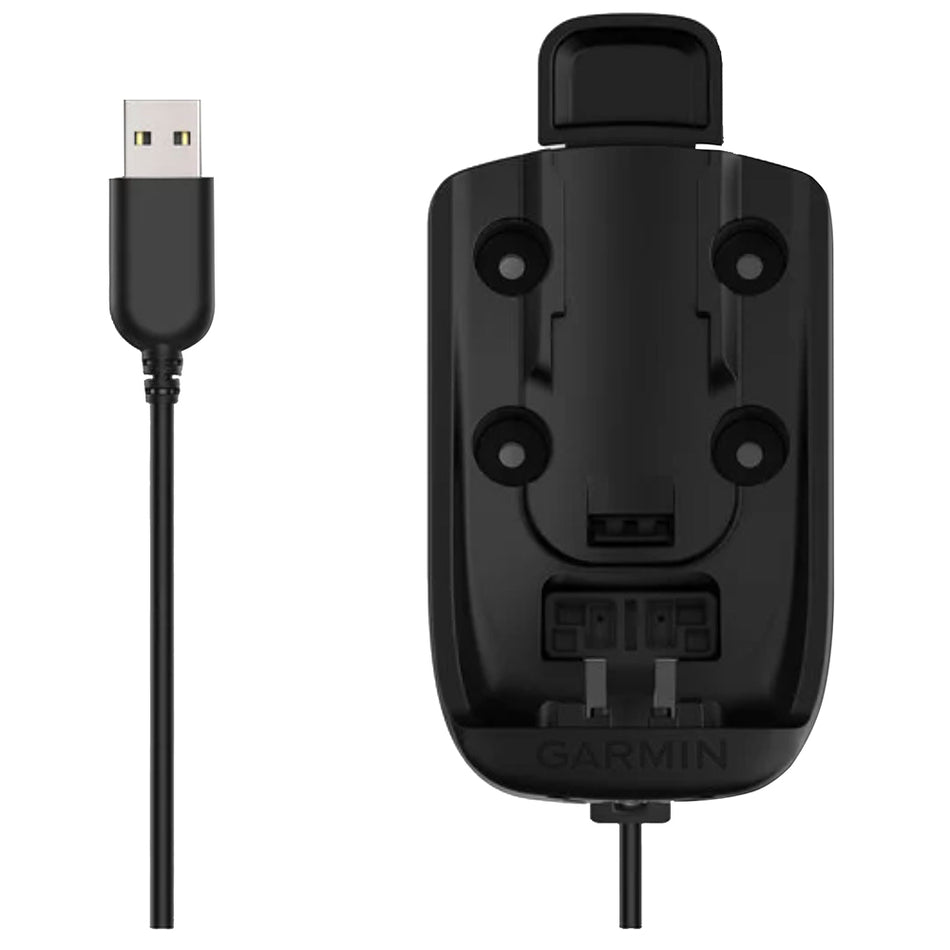 Garmin Powered Mount with Suction Cup for GPSMAP? 66i - Part Number 010-12825-02