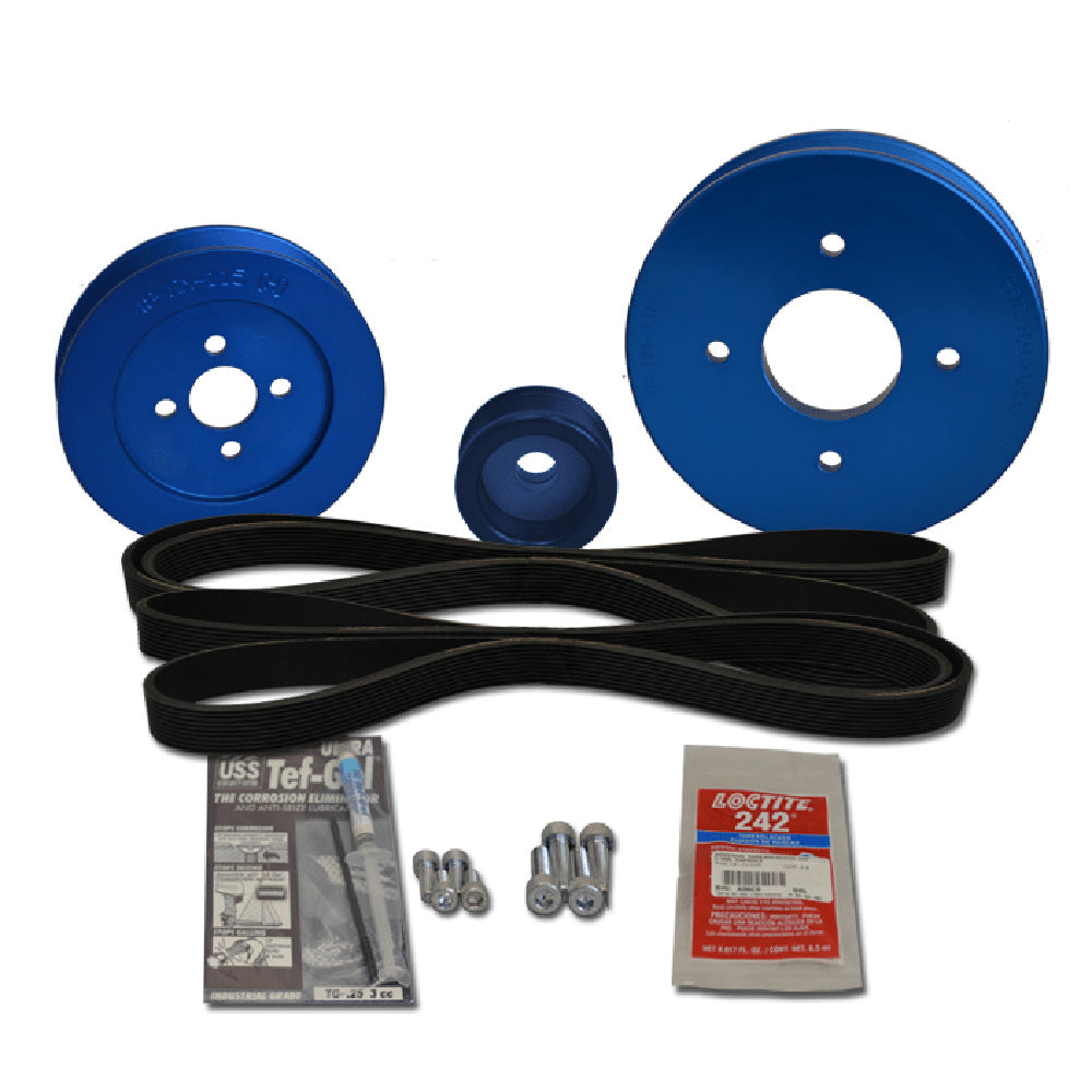 Balmar Pulley Kit for Yanmar 2GM20-F, 3GM30-F, 3GM-F - Part 48-YSP-3GM-B
