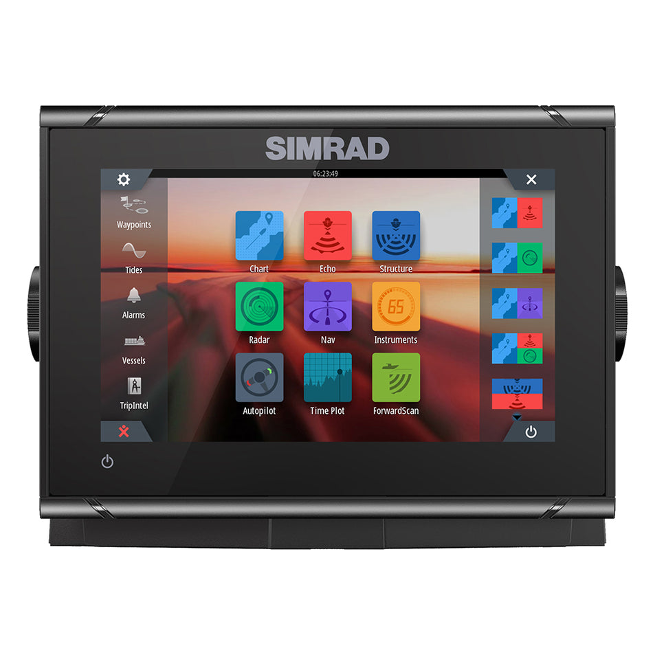 Simrad GO7 XSR Chartplotter/Fishfinder with C-MAP Discover Chart - Part Number 000-14078-002