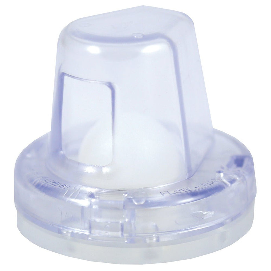 T-H Marine Flow-Max™ Ball Scupper - Clear - FMS-1-0-DP