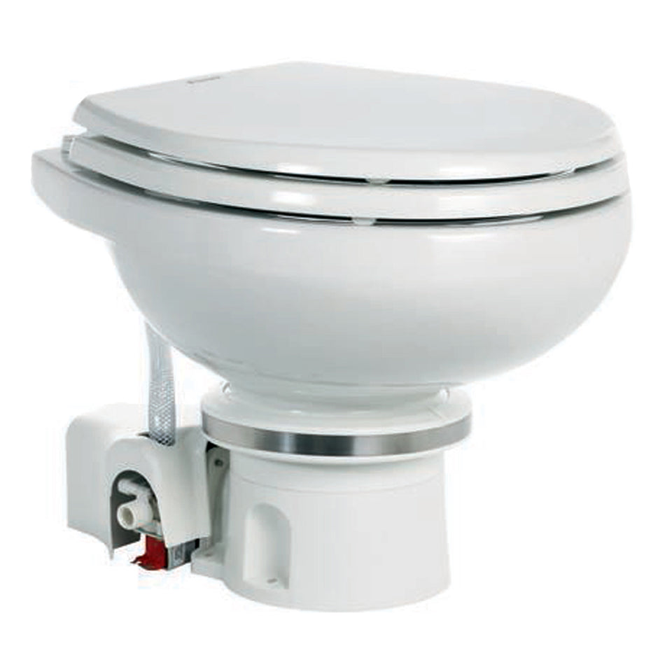 Dometic MasterFlush 7120 White Electric Macerating Toilet - 24V Fresh Water