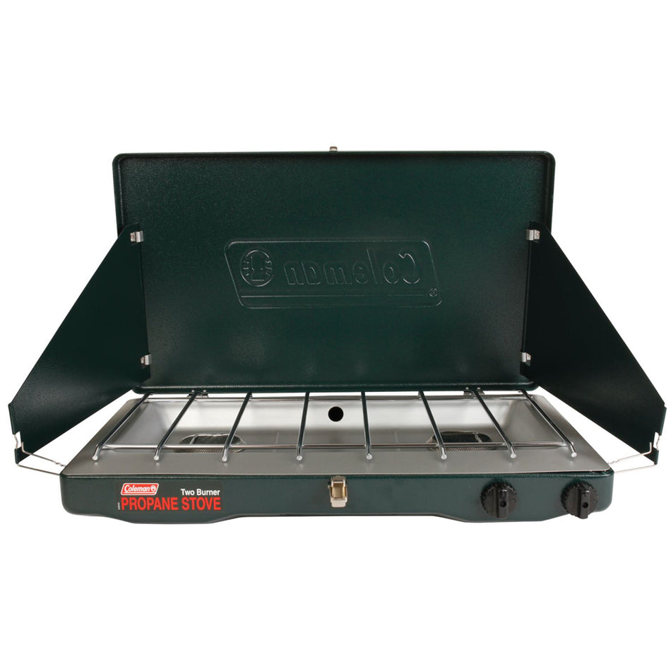 Coleman PerfectFlow* 2-Burner Classic Stove - Propane (Part Number: 2000037883)