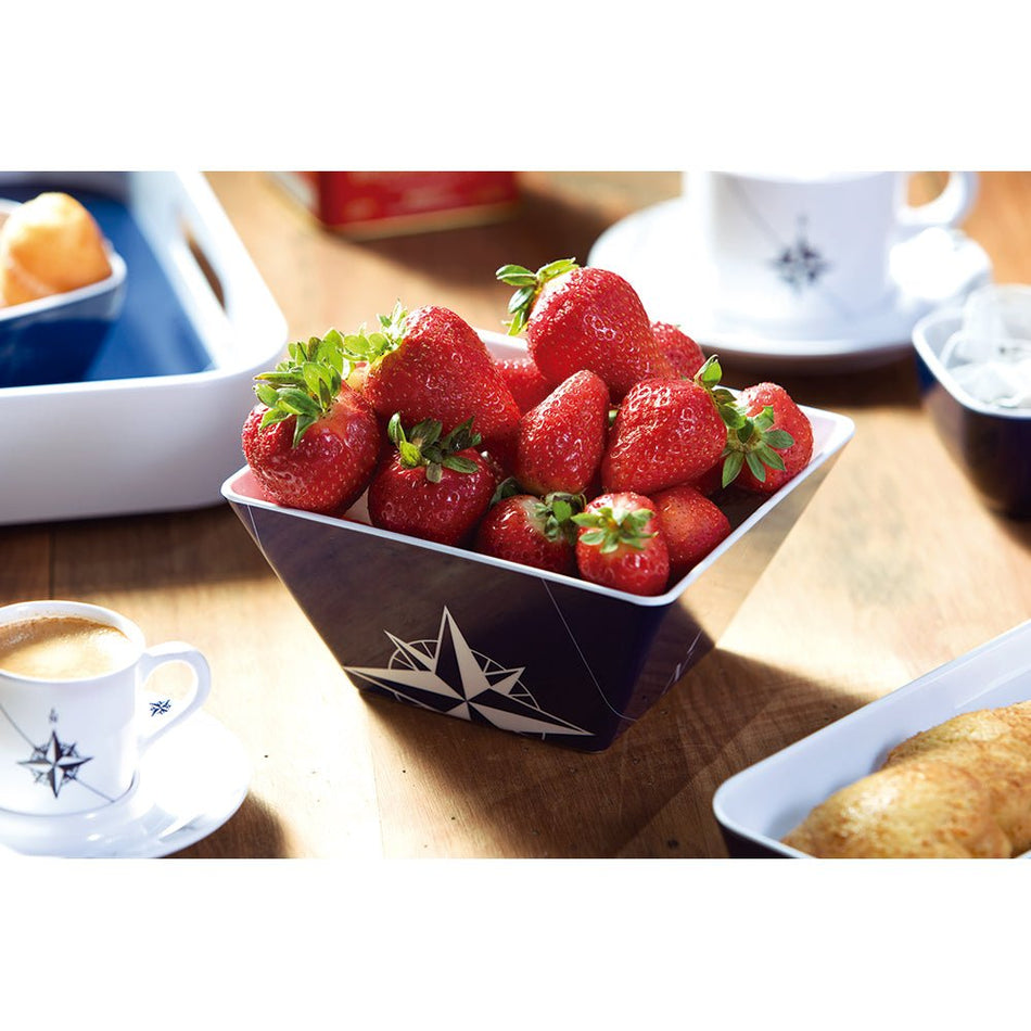 Marine Business Melamine Square Bowl - NORTHWIND - Set of 6 - 15022C