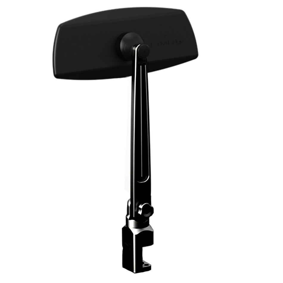 PTM Edge Pontoon Mirror/Bracket Kit w/VR-100 Pro & PCX-200 (Black) - P13157-200TEBBK