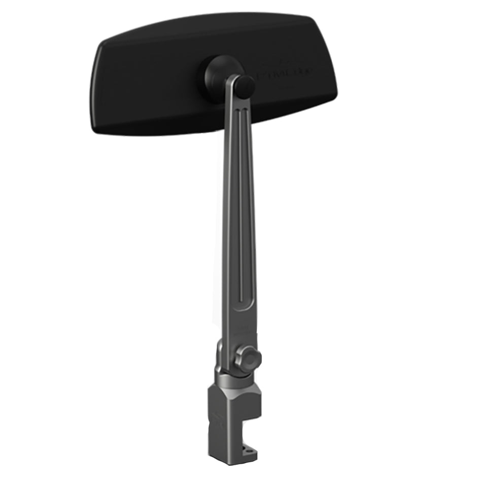 PTM Edge Pontoon Mirror/Bracket Kit w/VR-100 Pro & PCX-200 (Titanium Grey) - P13157-200TEBGR
