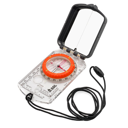 SOL Survive Outdoors Longer Sighting Compass with Mirror - Model 0140-0030