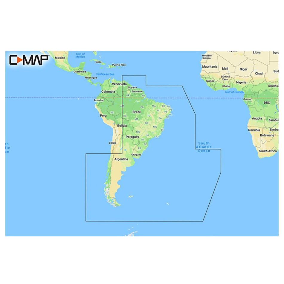 C-MAP REVEAL* Chart - South America - East Coast