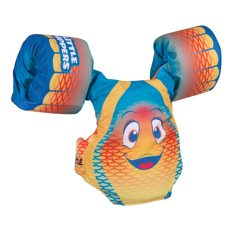 Full Throttle Little Dippers Fish Life Jacket for Kids, 33-55 lbs