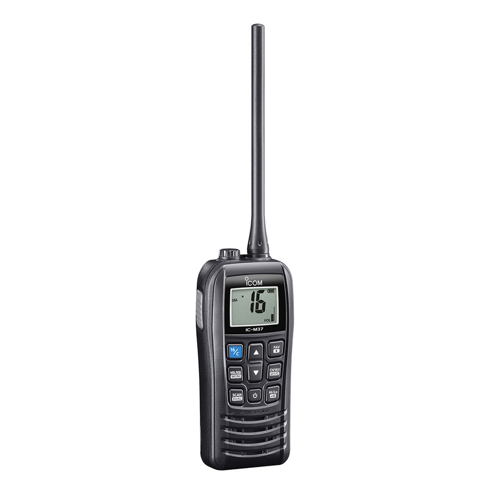 Icom M37 Hand Held Vhf 6 Watt Floating