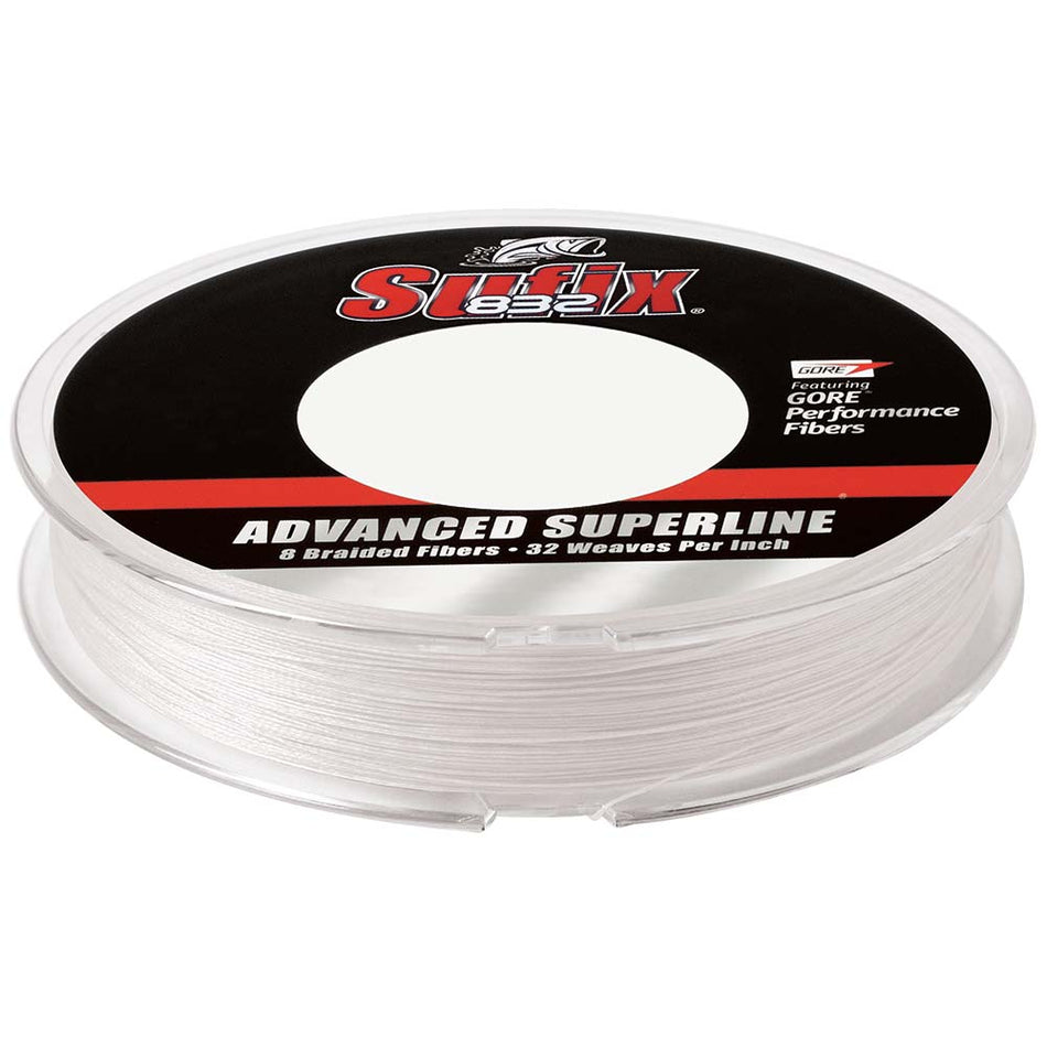 Sufix 832&reg; Advanced Superline&reg; Braid - 8lb - Ghost - 300 yds