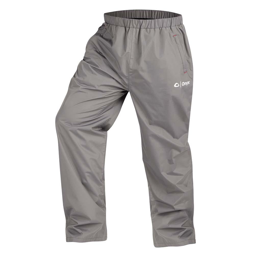 Onyx Outdoor Essential Rain Pant - Large - Grey (Part No: 503000-701-040-22)