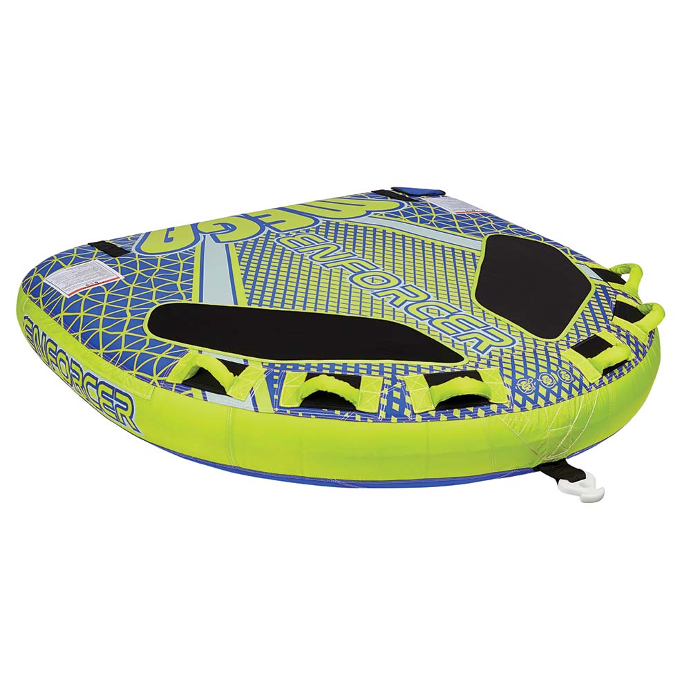Full Throttle Mega Enforcer Towable Tube - 3 Rider Yellow