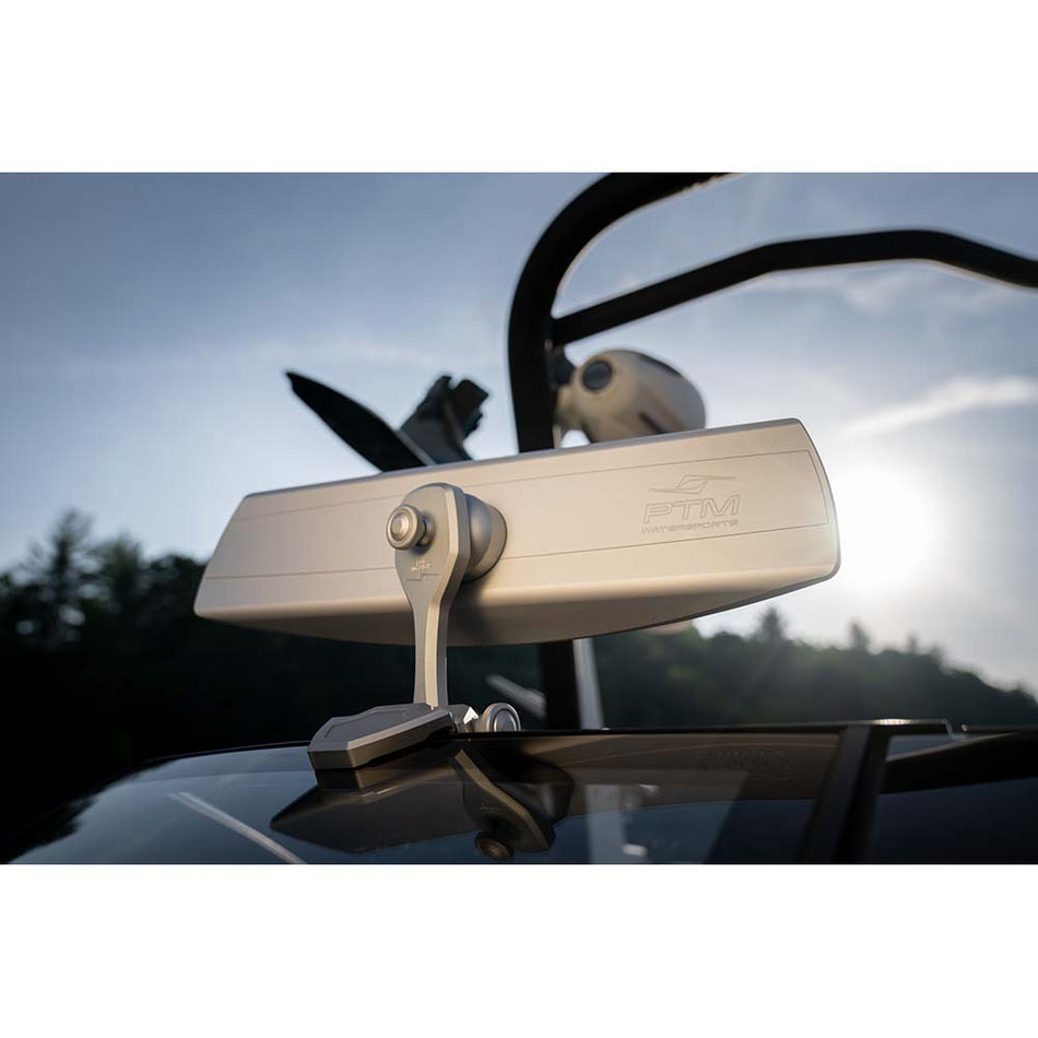 PTM Edge VR-140 Elite Mirror & Cover Combo - Silver - P12848-100-MS