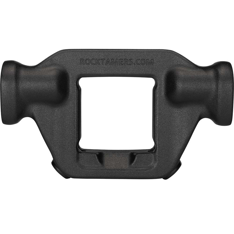 ROCK TAMERS RT057 2.5" Center Hub - Matte Black Mudflap System