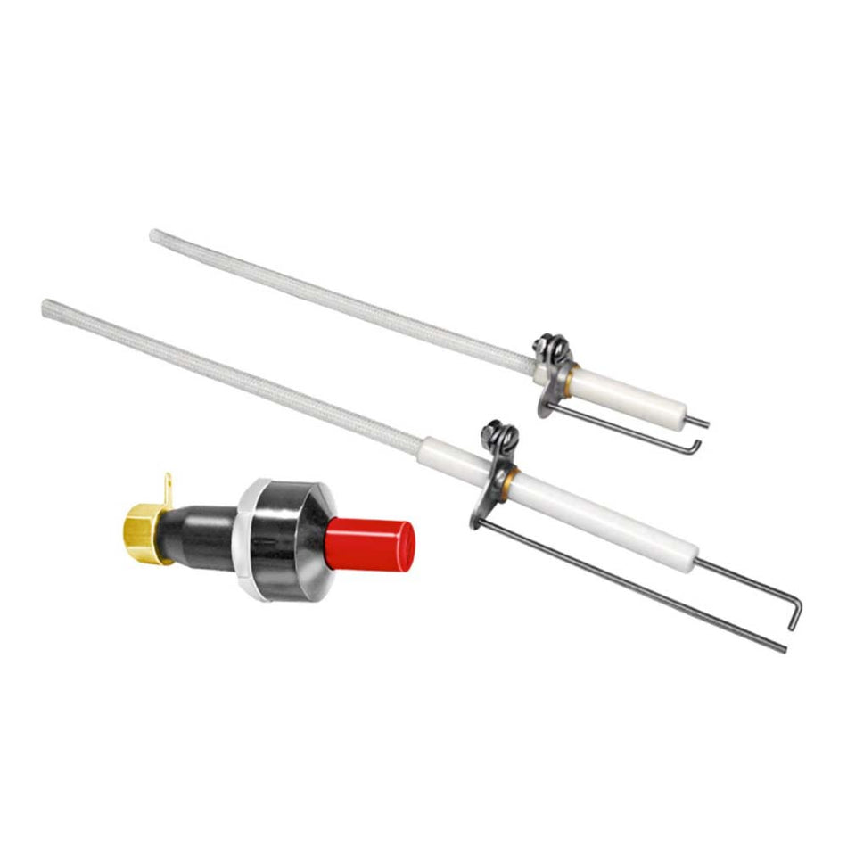 Magma Piezo Igniter &amp; Ceramic Electrode w/Wire &amp; Fasteners